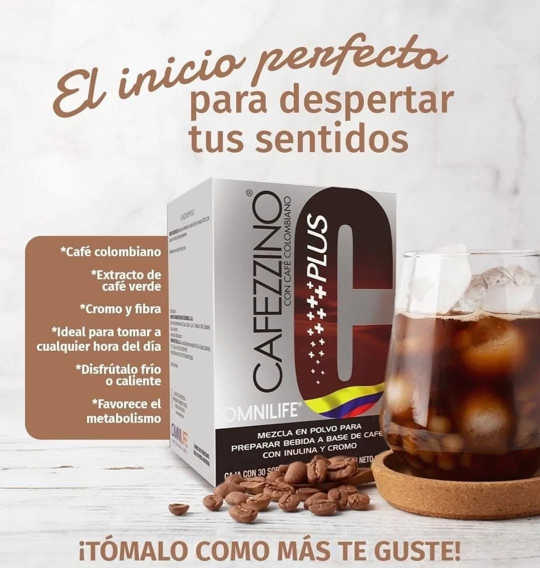 Cafezzino Omnilife 30 sobres - Imagen 2
